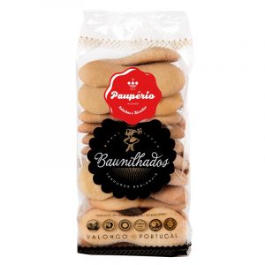 Biscoitos Baunilhados em Pacote Paupério 180g