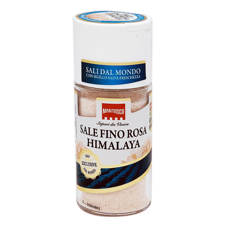 Montosco Fine Grain Himalaya Pink Salt Dispenser 93g Montosco Fine Grain Himalaya Pink Salt Dispenser 93g