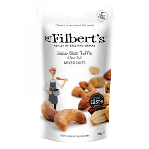 Mr. Filberts Italian Black Truffle & Sea Salt Mixed Nuts 100g