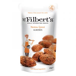 Mr. Filberts Moroccan Spiced Almonds 100g