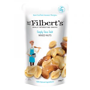 Mr. Filberts Simply Sea Salt Mixed Nuts 100g