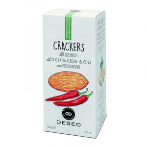 Deseo Extra Virgin Olive Oil Crackers with Chilli 120g