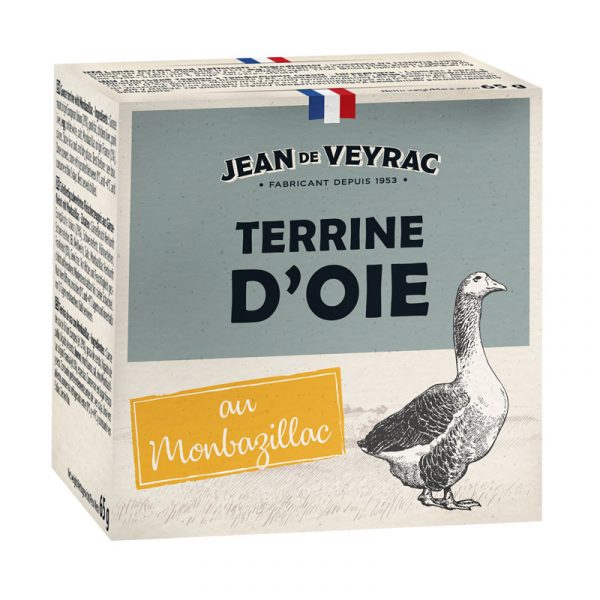 Jean de Veyrac Goose Terrine with Monbazillac 65g