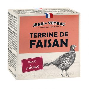 Terrina de Faisão com Passas Jean de Veyrac 65g