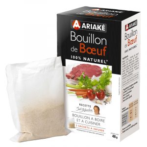 Caldo de Carne (5 saquetas para 33cl) Ariake 53g