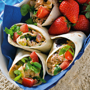 Wraps de Ventresca de Atum