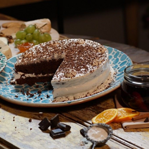 Chocolate Cake with Red Wine