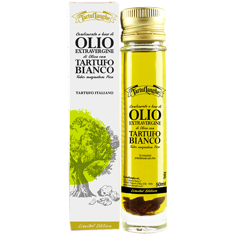 Tartuflanghe Olive Oil Dressing With White Truffle 50ml Tartuflanghe Olive Oil Dressing With White Truffle 50ml