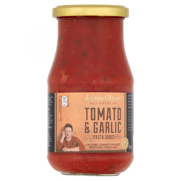 Molho para Massa com Tomate e Alho Jamie Oliver 400g