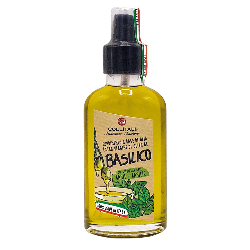 Condimento Azeite com Manjericão em Spray Collitali 100ml Condimento Azeite com Manjericão em Spray Collitali 100ml