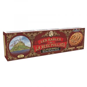 Biscoitos Sablés com Pepitas de Chocolate La Mère Poulard 125g