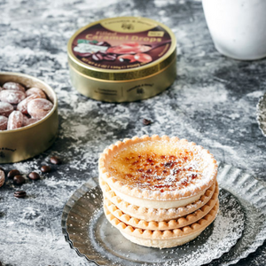 Tarte de Café e Caramelo com Chocolate Branco
