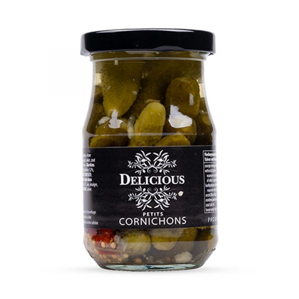 Delicious Sweet and Sour Cornichons  190g