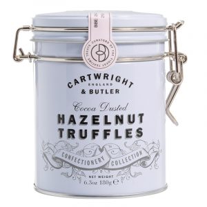 Trufas de Avelã e Chocolate em Lata Cartwright & Butler 180g