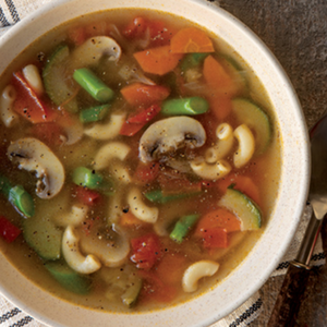 Vegetable Broth with Asparagus