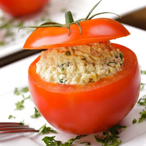Stuffed Tomatoes with Crab