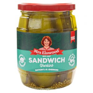 Mrs Elswood Sweet Cucumber Sandwich Slices  540g