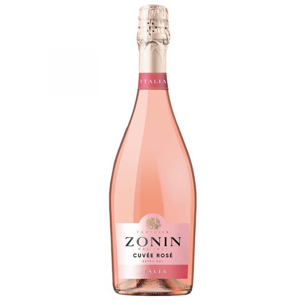 Zonin Extra Dry Cuvée Rose  Sparkling Wine 750ml