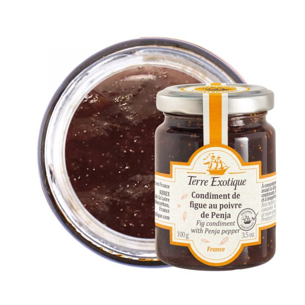 Terre Exotique Fig Chutney with Penja Pepper 100g