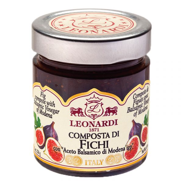 Leonardi Fig Jam with Balsamic Vinegar of Modena 250g