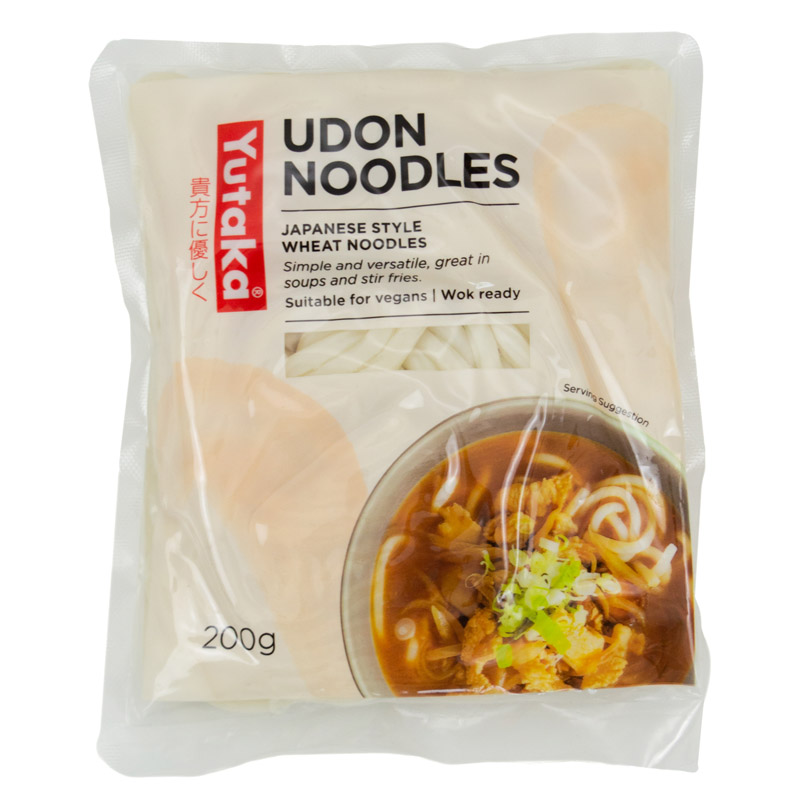 Noodles Udon para Wok Yutaka 200g Noodles Udon para Wok Yutaka 200g