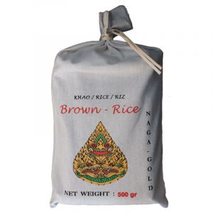 Naga-Gold Brown Rice "Man Pou"  500g