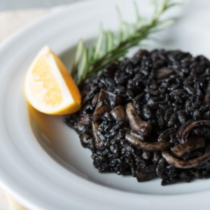 Rice with Squid in your Ink