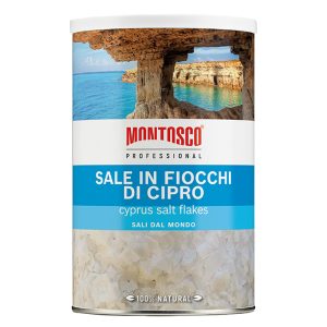 Montosco Large Tube of Sea Salt Flakes 480g