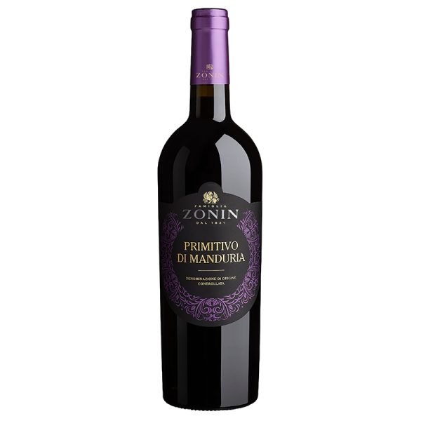 Zonin Primitivo di Manduria DOC Red Wine 750ml