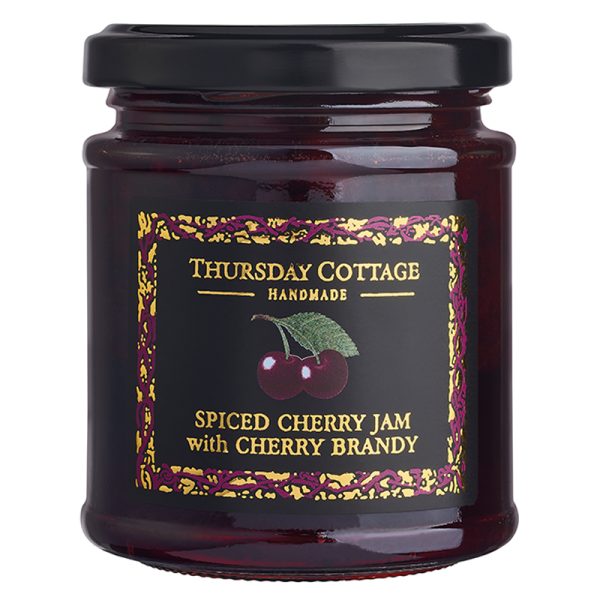 Thursday Cottage Spiced Cherry with Cherry Brandy Jam 210g