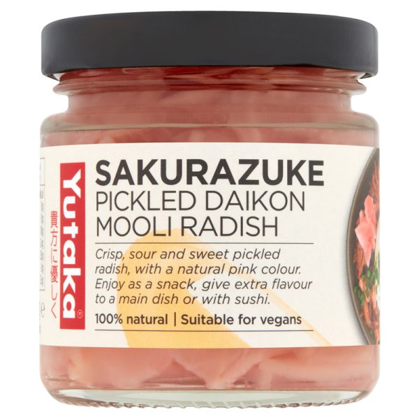 Yutaka Sakurazuke (Pickled Radish with Sugar and Sweetener) 110g