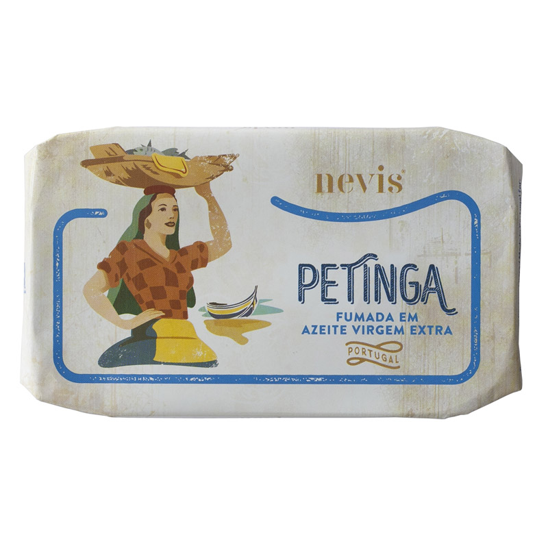 Petingas Fumadas em Azeite Virgem Extra Nevis 90g Petingas Fumadas em Azeite Virgem Extra Nevis 90g