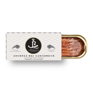 Real Conservera Española Cantabrian Sea Anchovies in Olive Oil 10-12 Pieces 47g