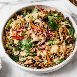 Thai Quinoa and Peanut Salad