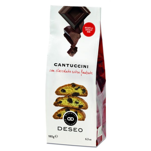 Deseo Extra Dark Chocolate Cantuccini 180g