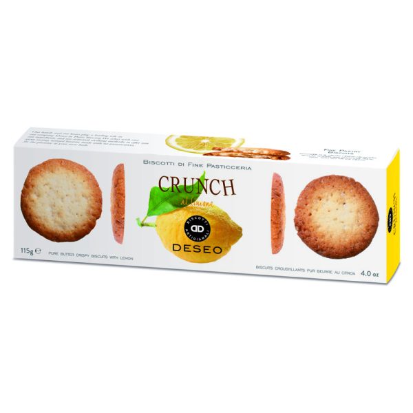 Biscoitos Crunch de Limão Deseo 115g