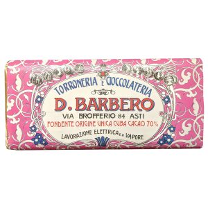 D.BARBERO Dark chocolate Santo Domingo 70% 80g