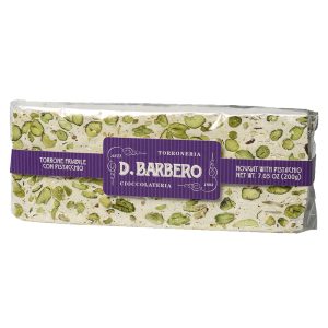 D.BARBERO Crumbly torrone with Pistachios Bar 200g