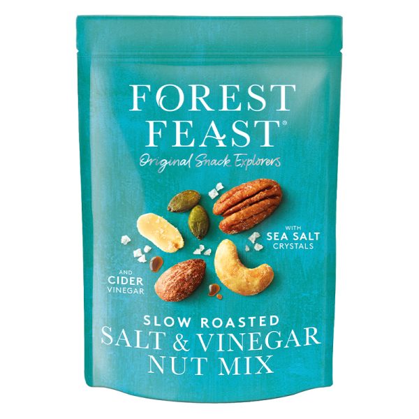 Forest Feast Sea Salt & Cider Vinegar Nut Mix 120g