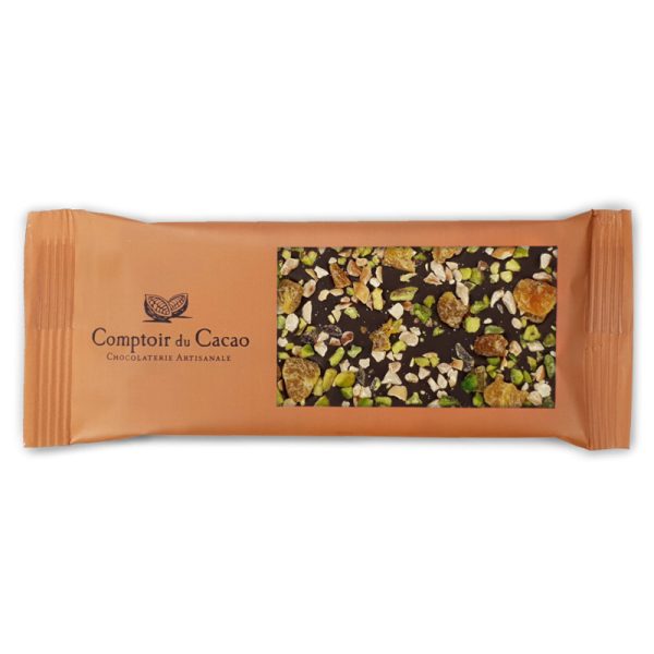 Comptoir du Cacao Mendiant Dark Chocolate Mini Tablet  40g