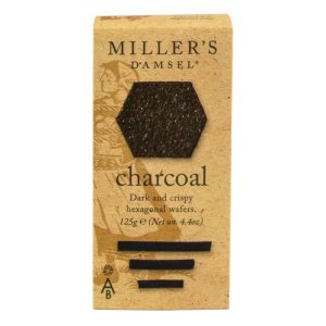 Artisan Biscuits Millers Damsel Charcoal Crackers 125g
