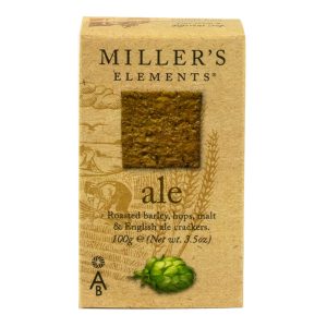 Artisan Biscuits Millers Elements Ale Crackers 100g