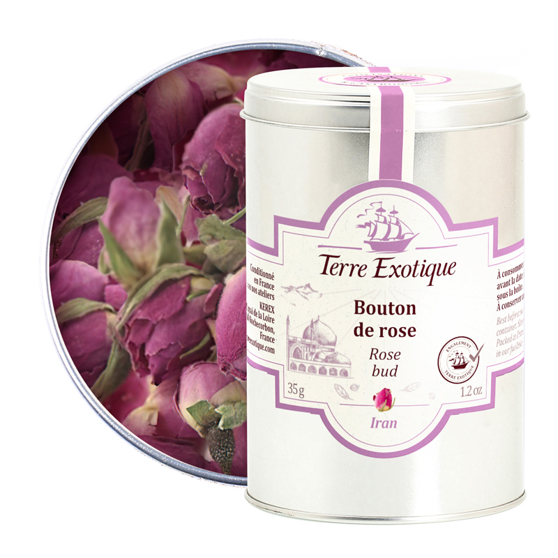 Botões de Rosa do Irão Terre Exotique 35g Botões de Rosa do Irão Terre Exotique 35g