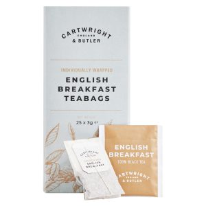 Cartwright & Butler English Breakfast Tea Bags in Carton 75g