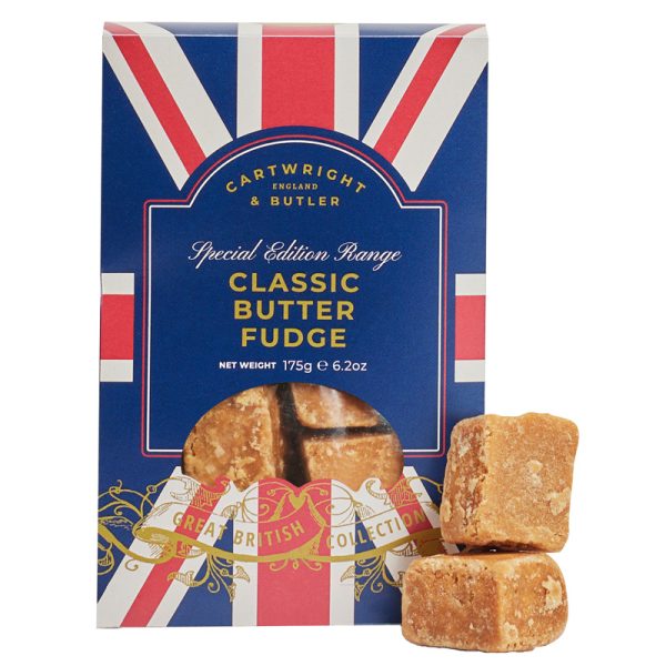 Great British Collection Fudge de Manteiga em Caixa Cartwright & Butler 175g