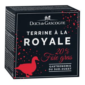 Terrina à la Royale com 20% de Foie Gras Ducs de Gascogne 65g