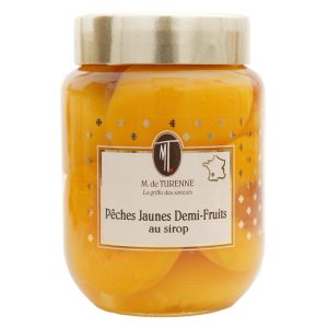 M. de Turenne Yellow Peaches in Syrup 830g