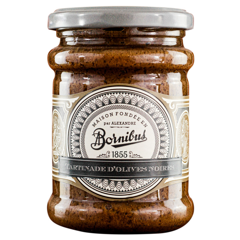 Bornibus Black Olive Tapenade 240g Bornibus Black Olive Tapenade 240g