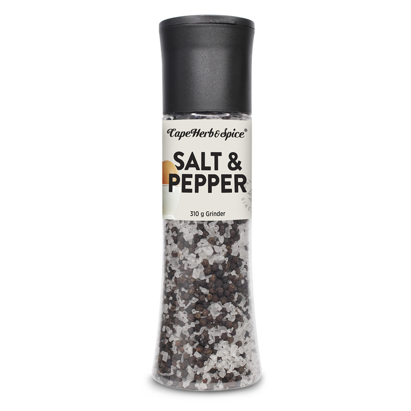 Cape Herb & Spice Tall Salt and Pepper Grinder 310g Cape Herb & Spice Tall Salt and Pepper Grinder 310g