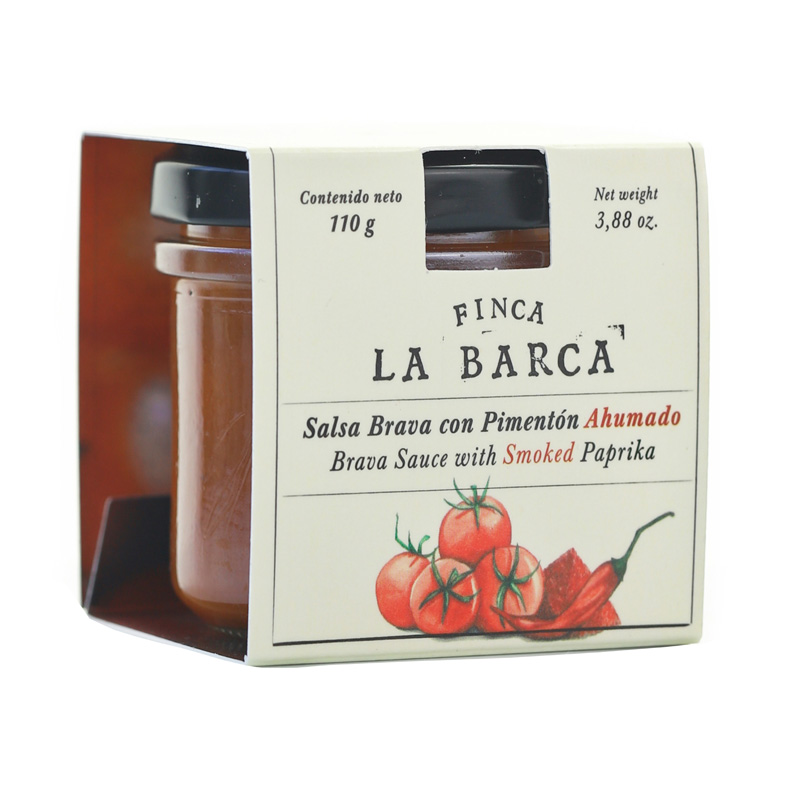 Salsa Brava com Pimentão Fumado Finca La Barca 110g Salsa Brava com Pimentão Fumado Finca La Barca 110g